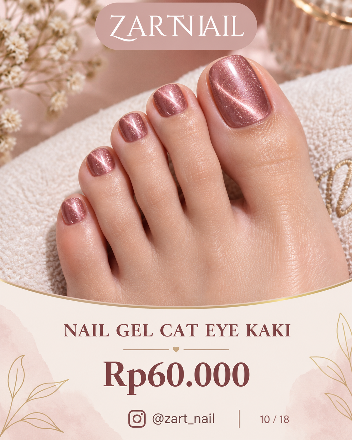 Hasil nail art