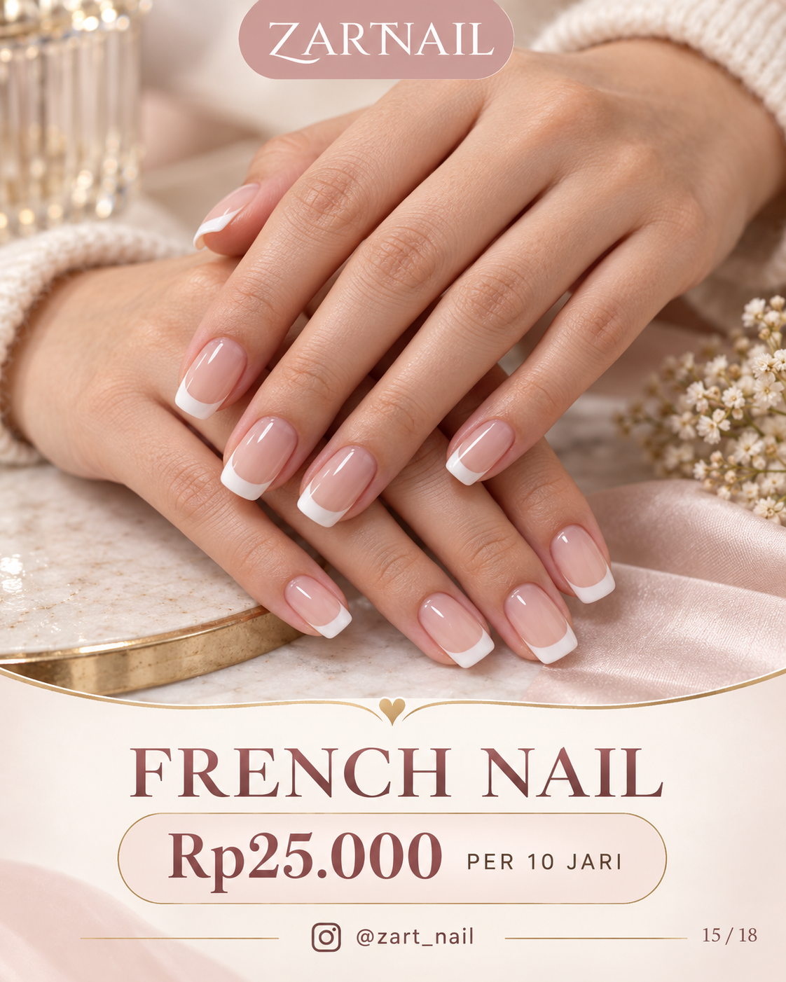 Hasil nail art