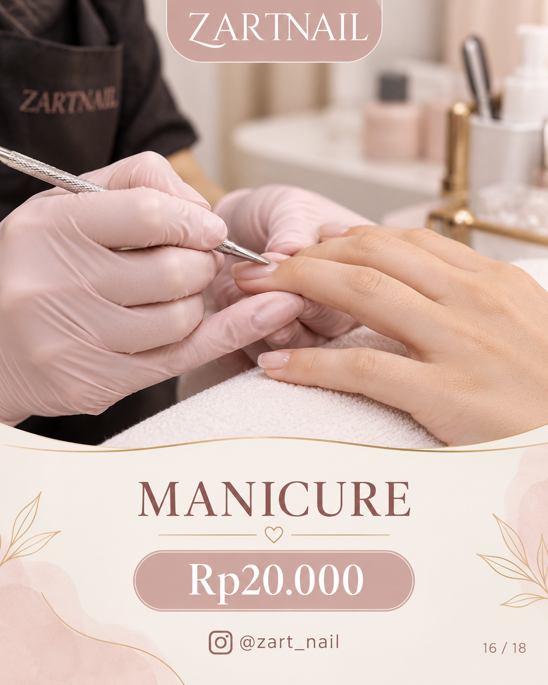 Hasil nail art