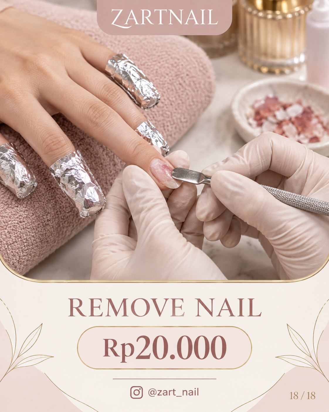 Hasil nail art