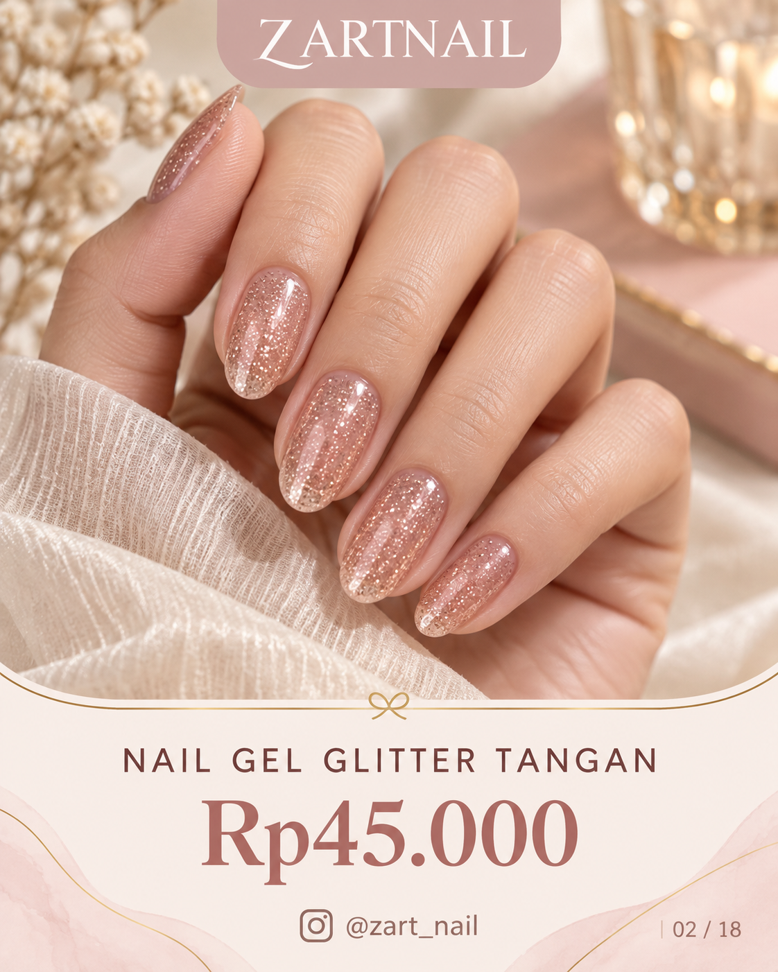 Hasil nail art