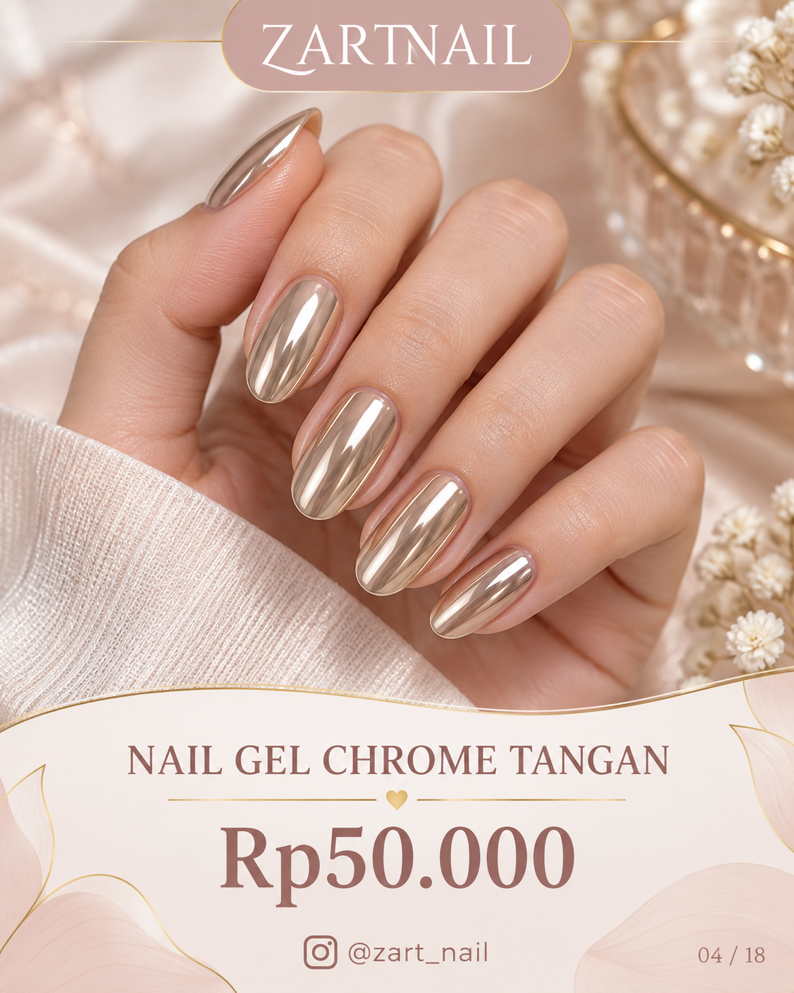 Hasil nail art