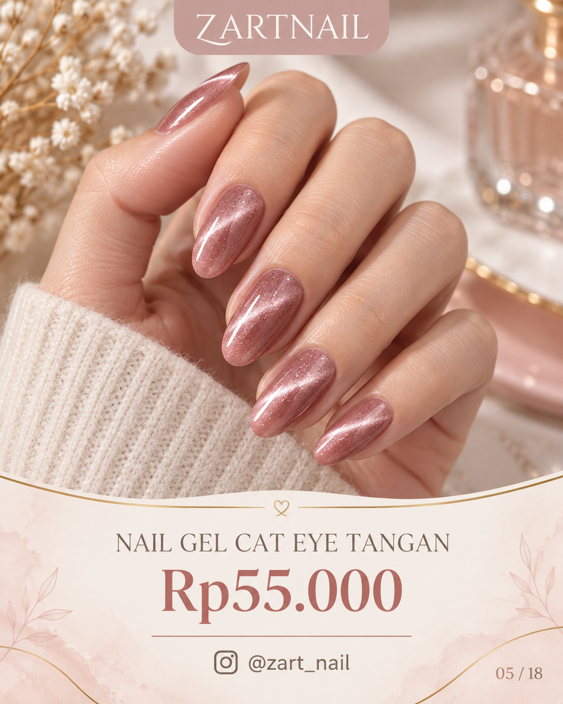 Hasil nail art