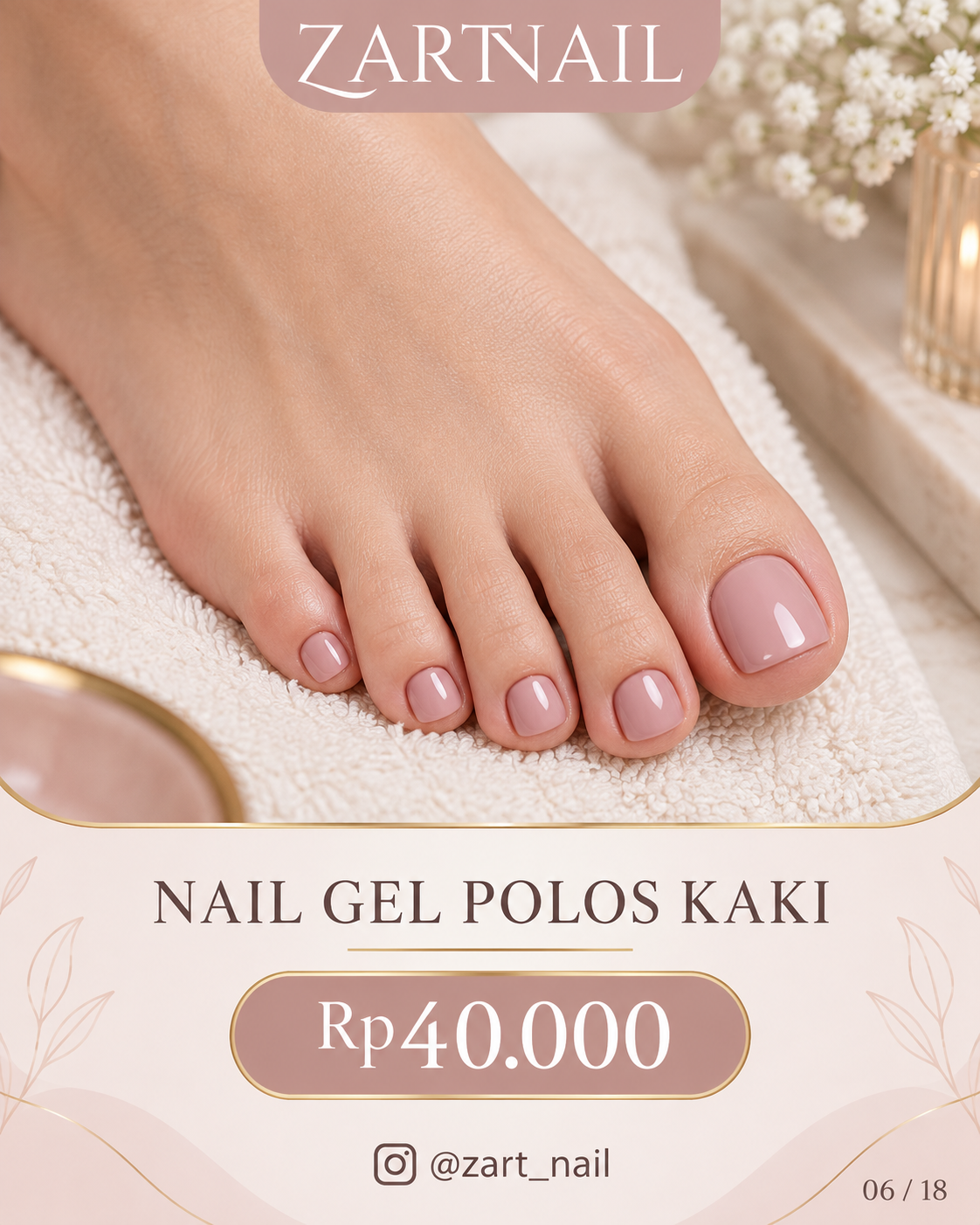 Hasil nail art